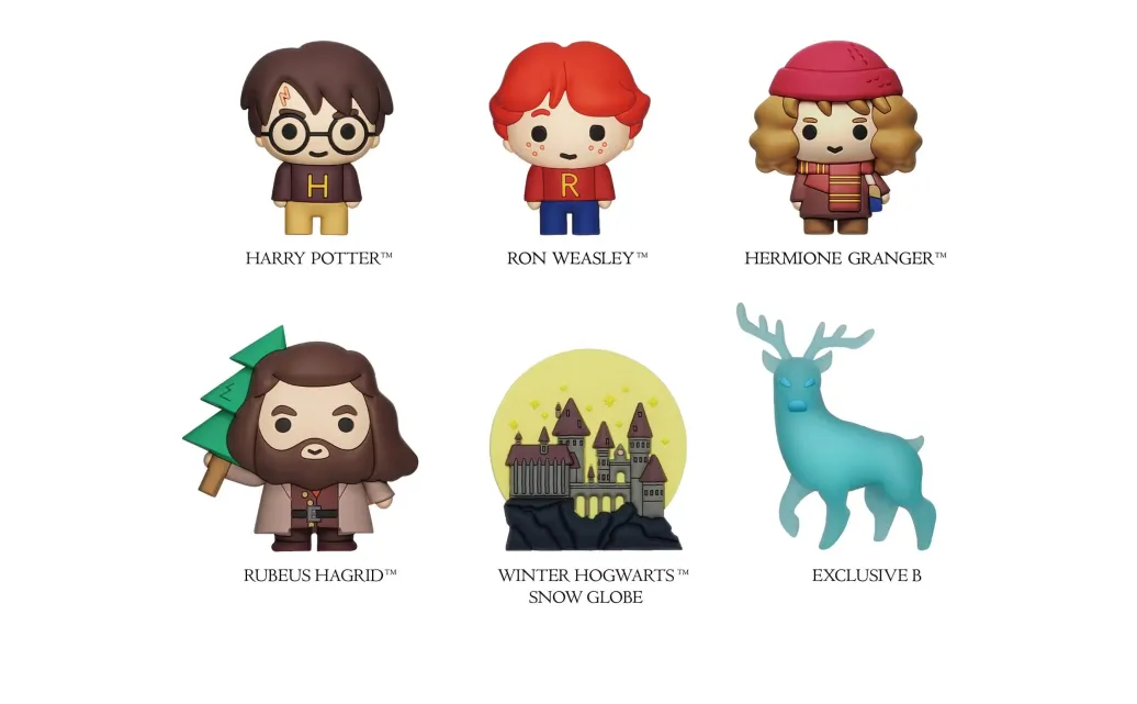 Harry Potter 3D Magnete Christmas Series Display (12) 