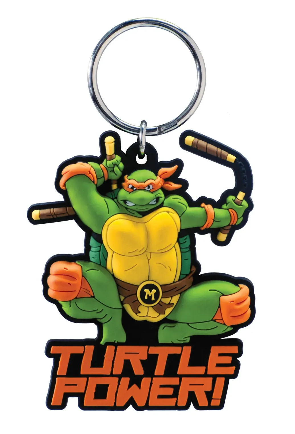 Teenage Mutant Ninja Turtles Soft Touch PVC Taschenanhänger Michelangelo