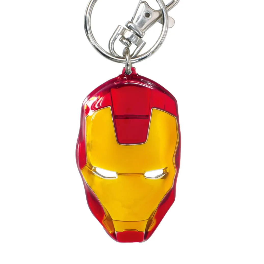 Marvel Metall-Schlüsselanhänger Iron Man Head Classic