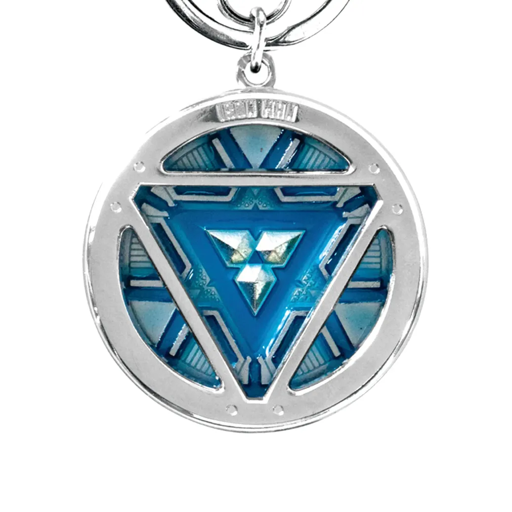 Marvel Metall-Schlüsselanhänger Iron Man Arc Reactor