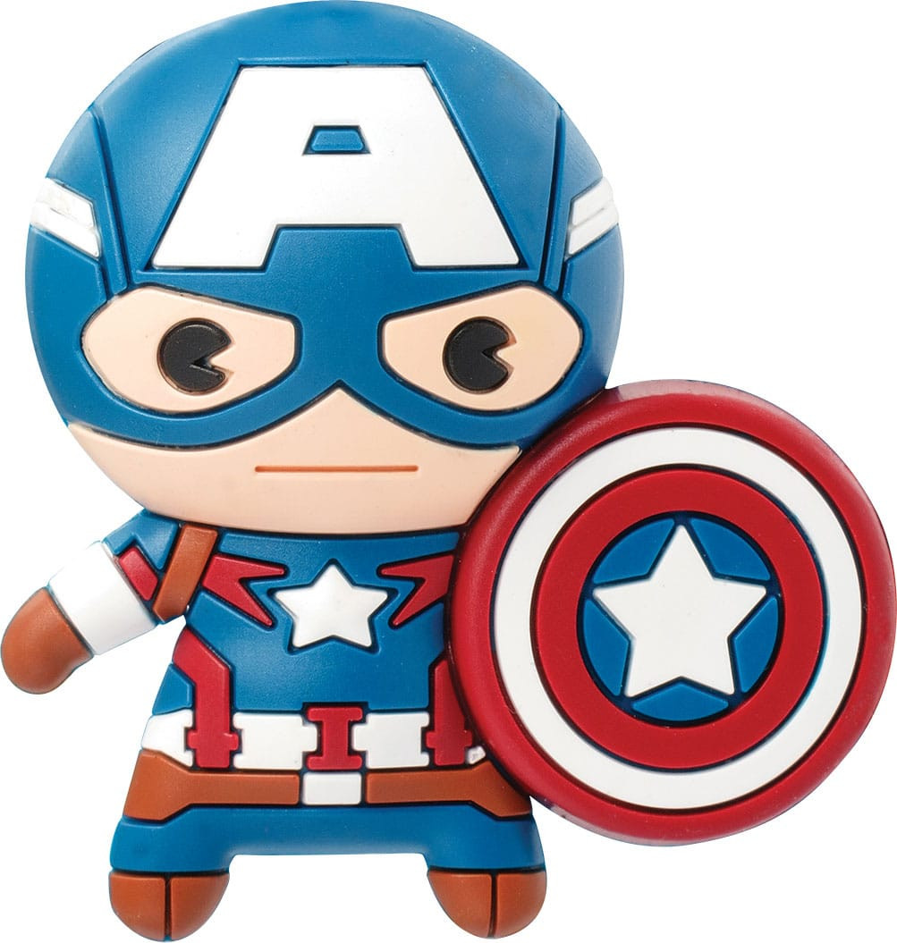 Captain America 3D Magnet