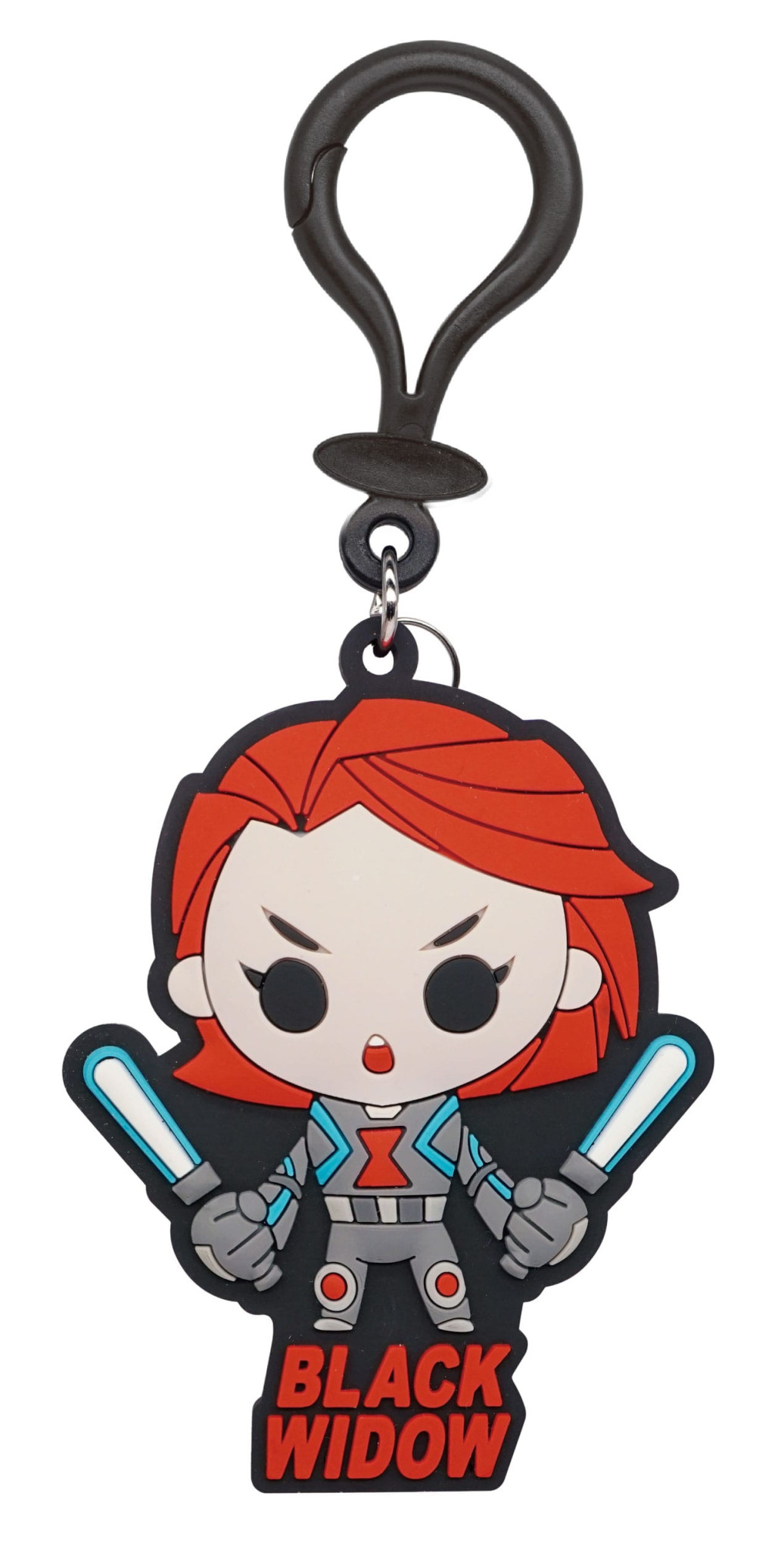 Marvel Soft Touch PVC Taschenanhänger Black Widow