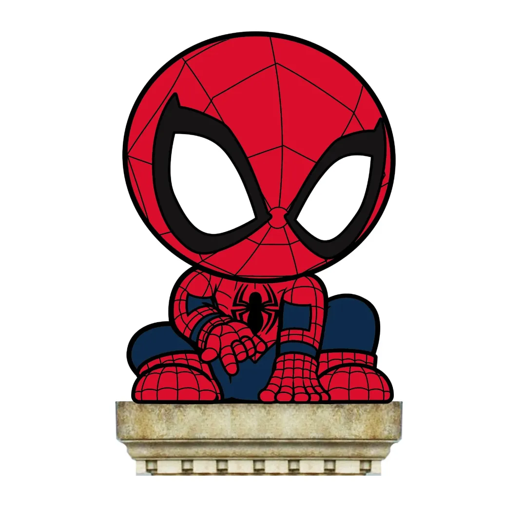 Spider-Man Spardose Spider-Man Crouching