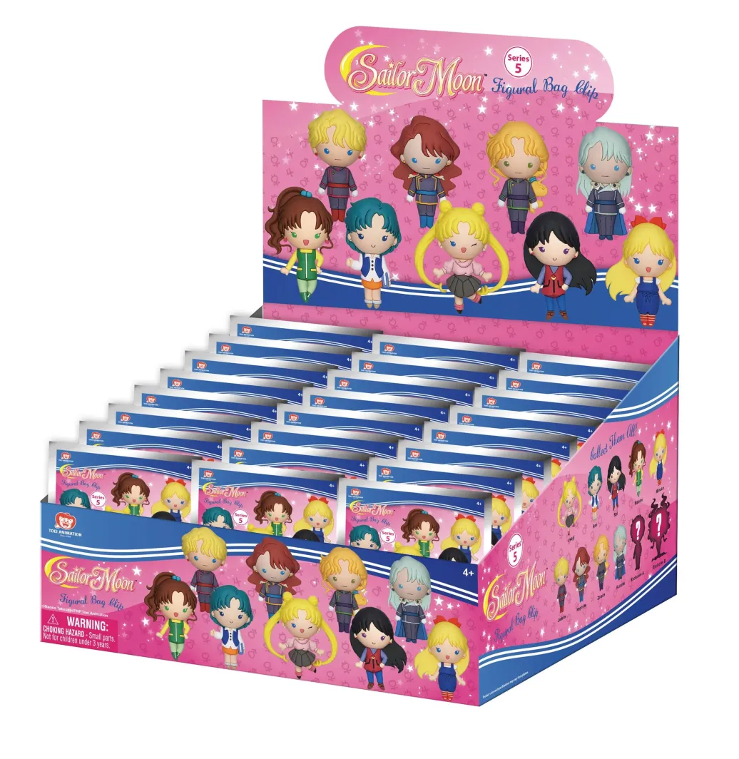 Sailor Moon 3D PVC-Taschenanhänger Series 5 Display (24)