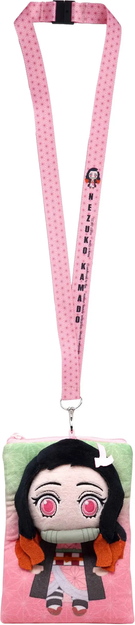 Demon Slayer: Kimetsu no Yaiba Schlüsselband Nezuko Deluxe mit Kartenhaltertasche
