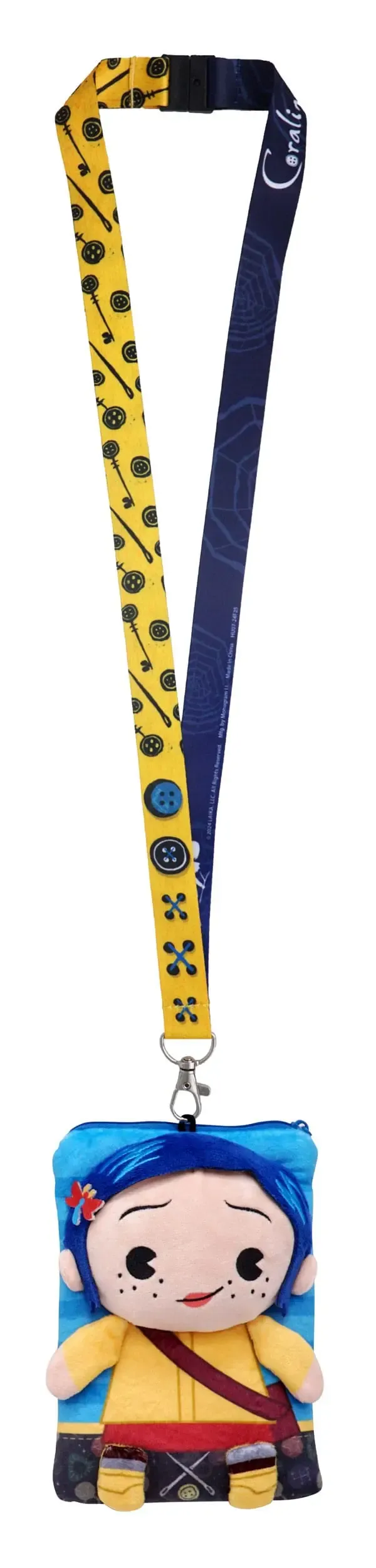 Coraline Schlüsselband Coraline mit Kartenhaltertasche