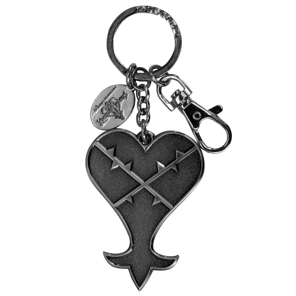 Kingdom Hearts Metall-Schlüsselanhänger Heartless Logo