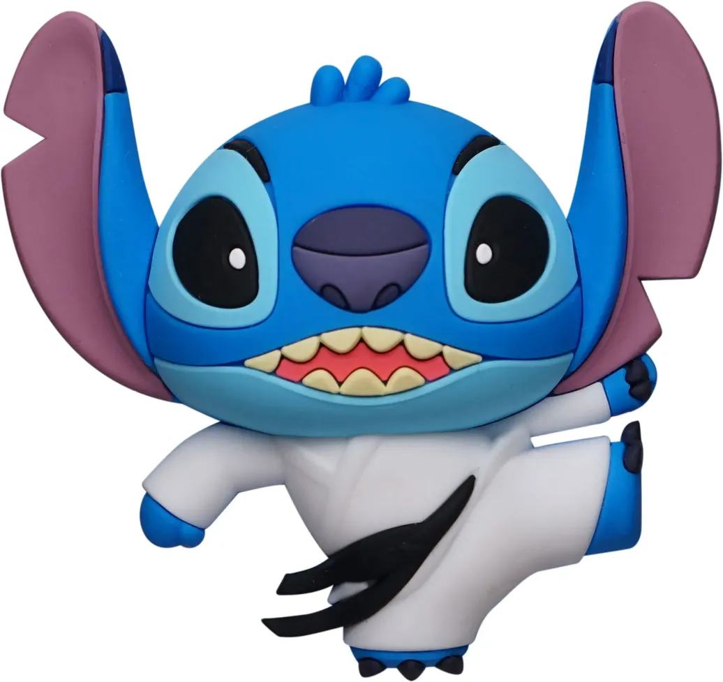 Lilo & Stitch 3D Magnet Stitch Taekwondo