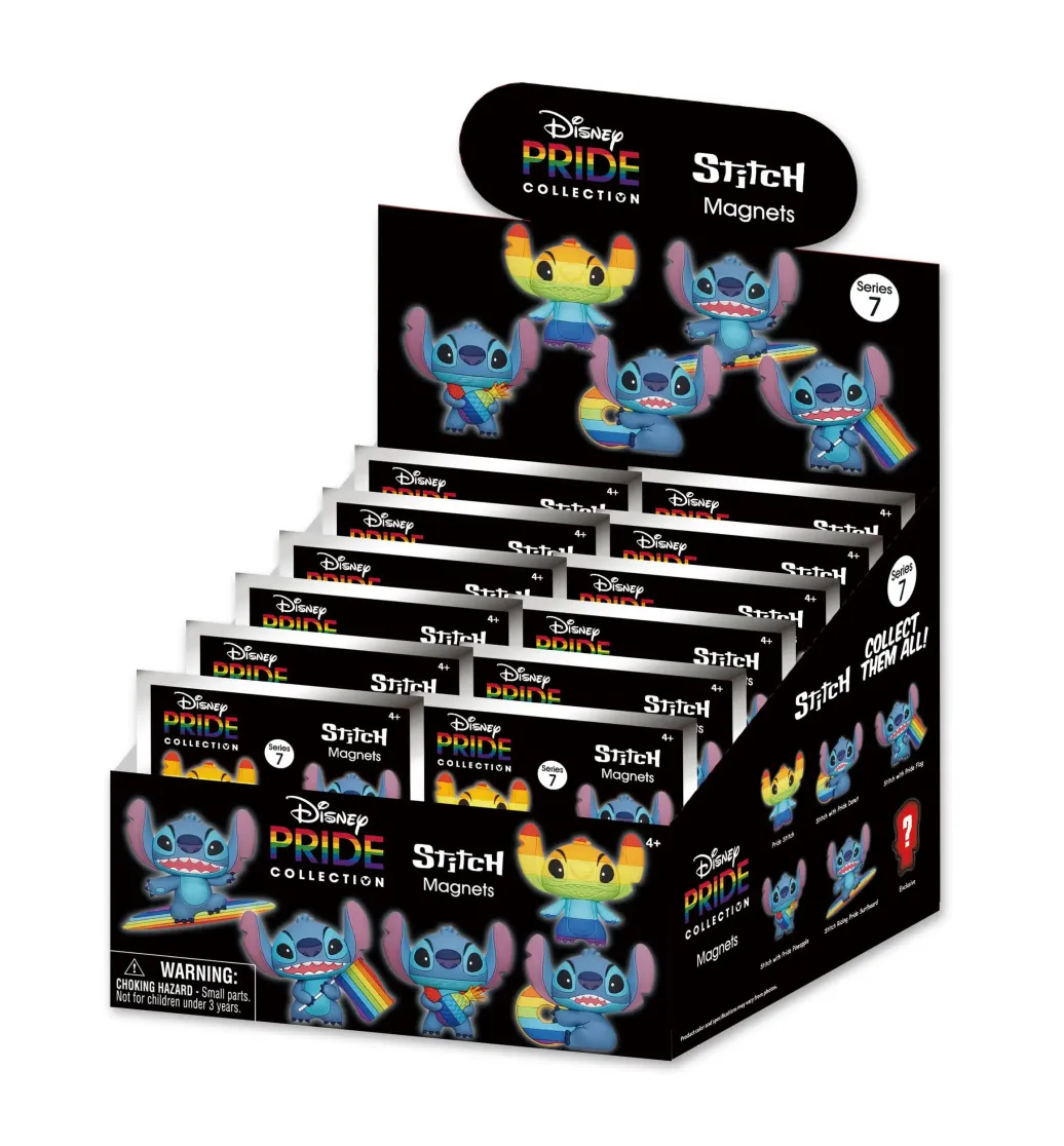 Lilo & Stitch Magnete blind pack Stitch Series 7 Display (12) 