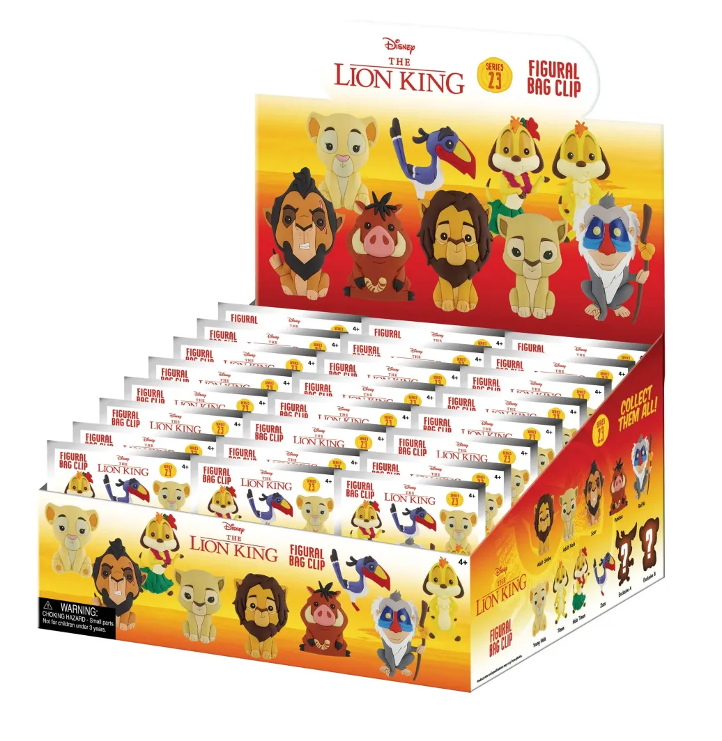 Disney 3D PVC-Taschenanhänger Display Lion King (24)