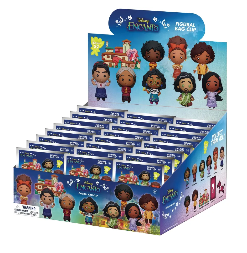 Encanto 3D PVC-Taschenanhänger Serie 52 Display (24)