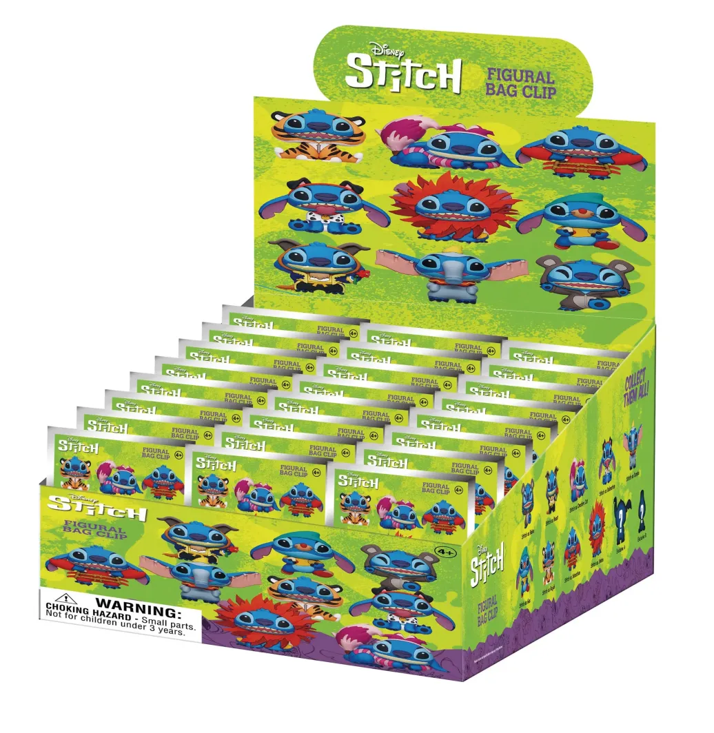 Lilo & Stitch 3D PVC-Taschenanhänger Serie 1 Stitch in costume Display (24)