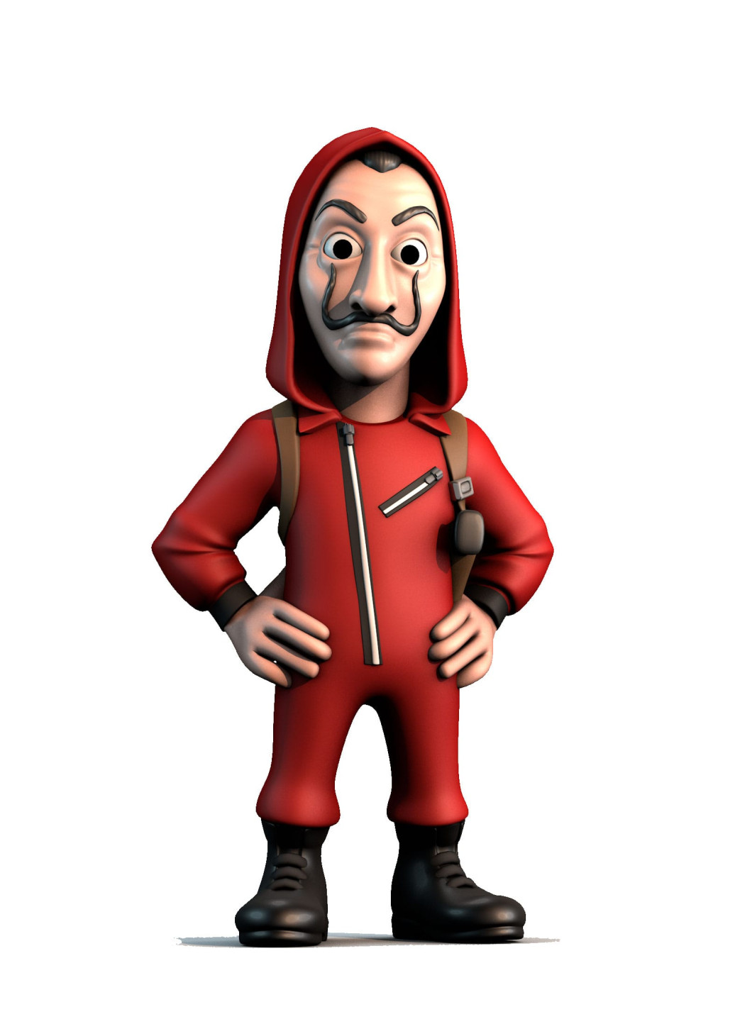 Haus des Geldes Minix Figur Berlin w/ Mask 12 cm