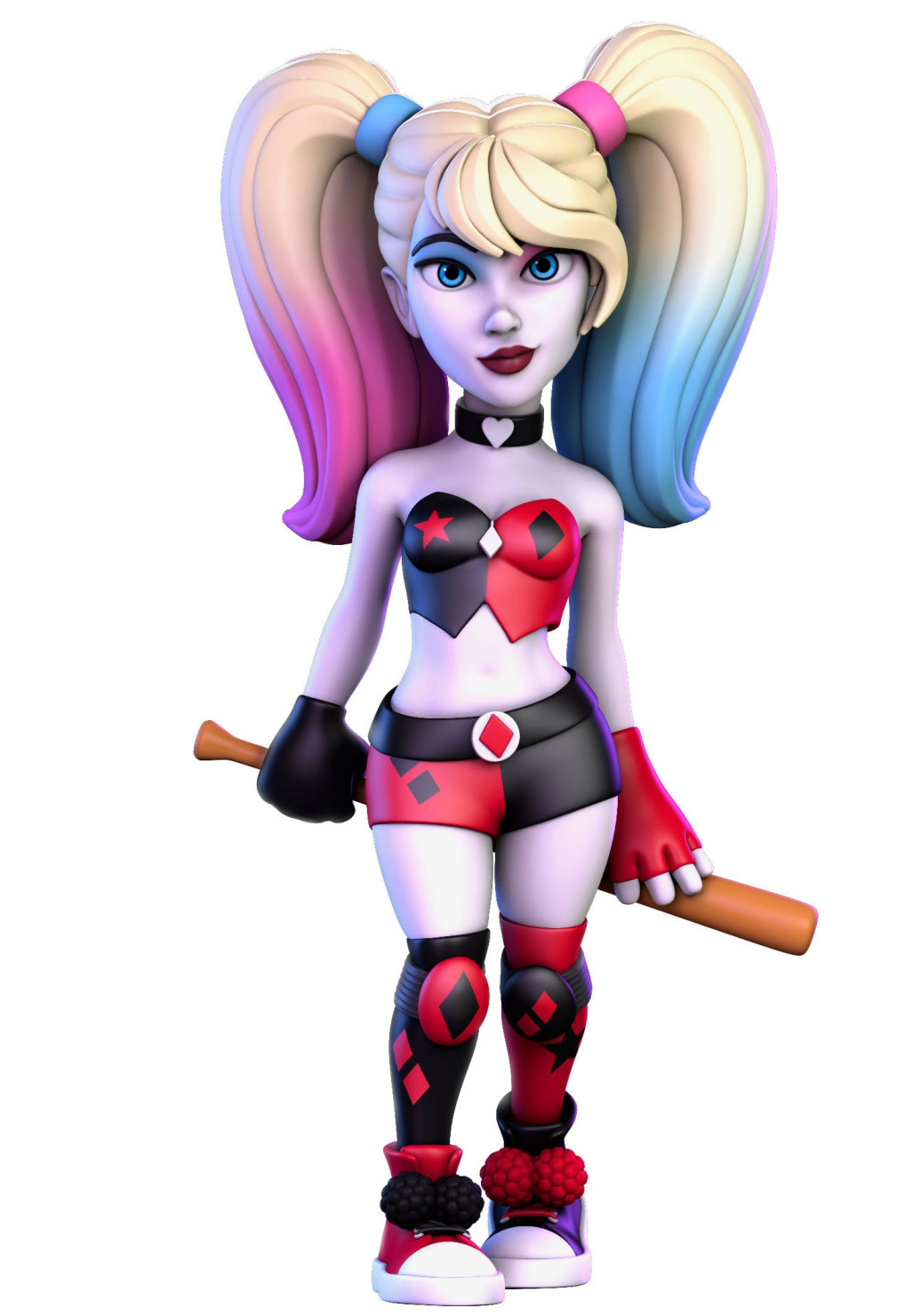 DC Comics Minix Figur Harley Quinn 12 cm