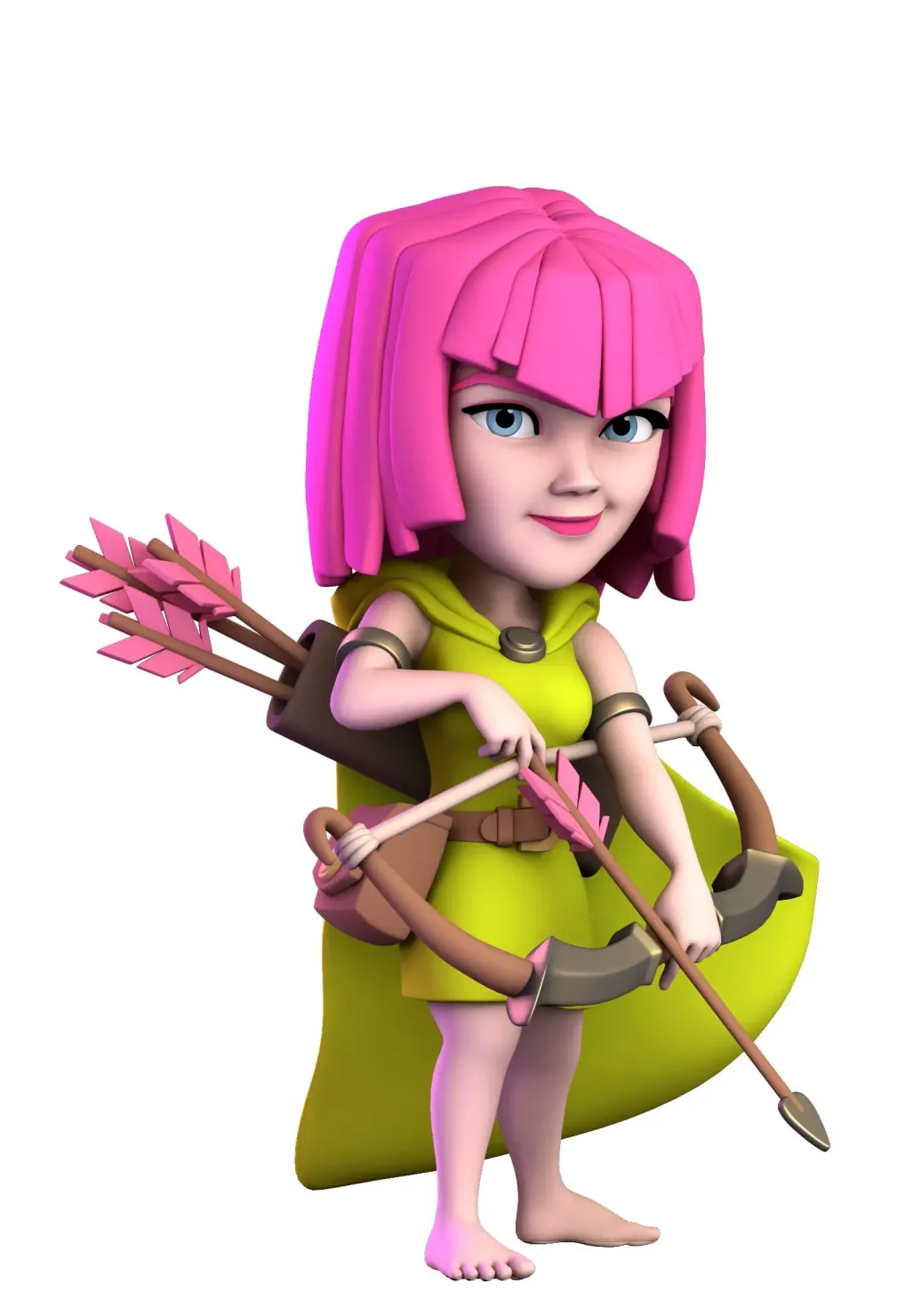 World of Clash Minix Figur Archery 12 cm