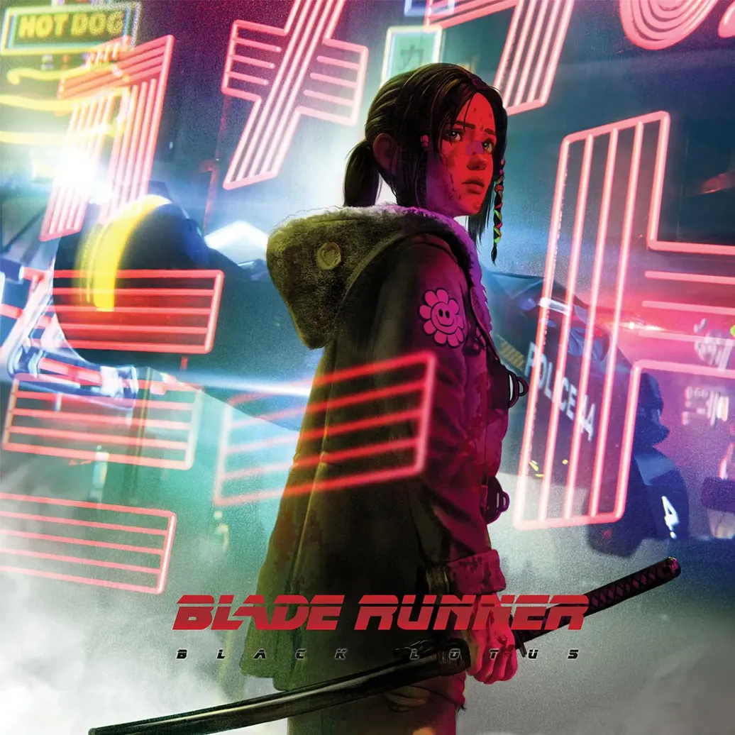 Blade Runner: Black Lotus Original Television Soundtrack by Various Artists Vinyl LP Neon Magenta