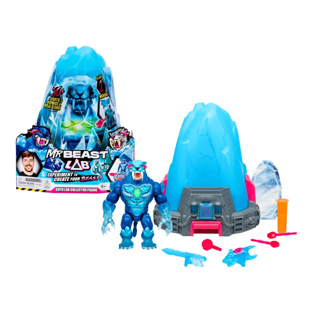 Mr. Beast Lab Spielset Transformation Cryo Lab S2