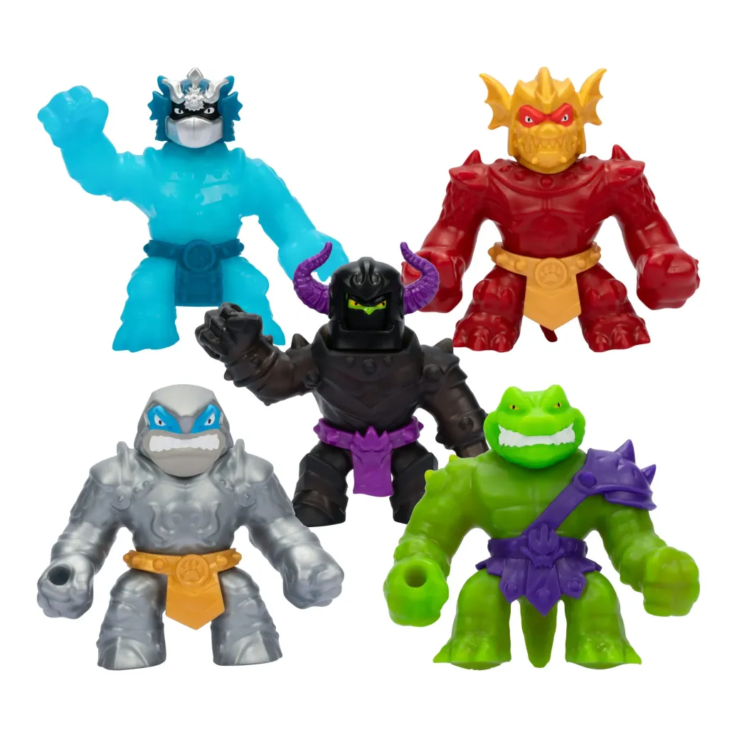 Heroes of Goo Jit Zu Meteor Madness Dehnbare Figuren 11 cm Sortiment (5)