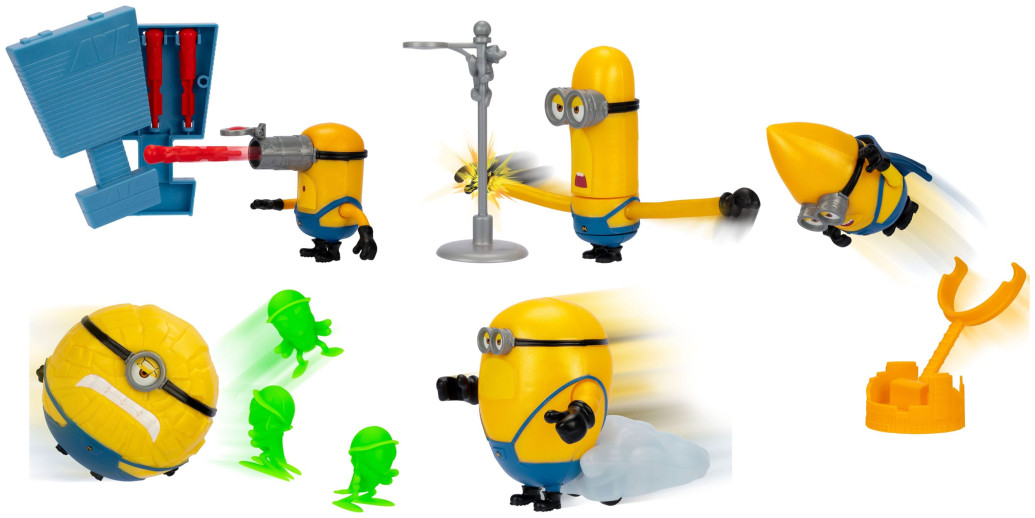 Ich - Einfach Unverbesserlich 4 Mega Minion Actionfiguren 10 cm Sortiment (10)