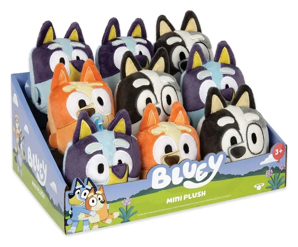 Bluey Mini-Plüschfiguren Display (9)