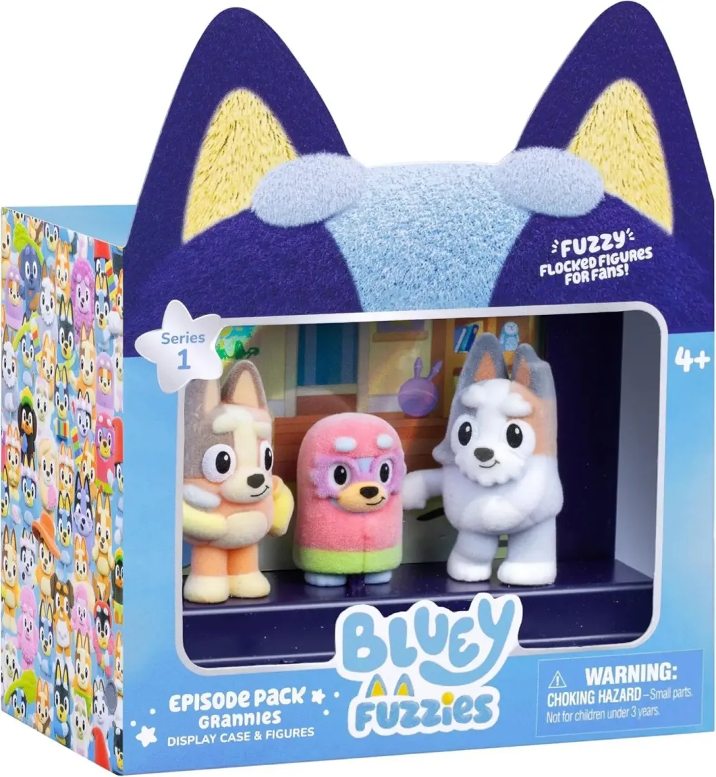 Bluey Fuzzies Episoden-Pack Display (12)