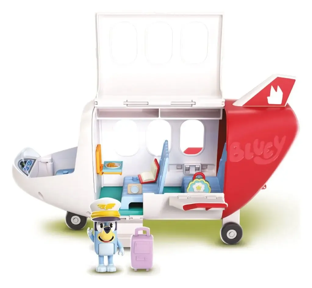 Bluey Spielset Private Jet