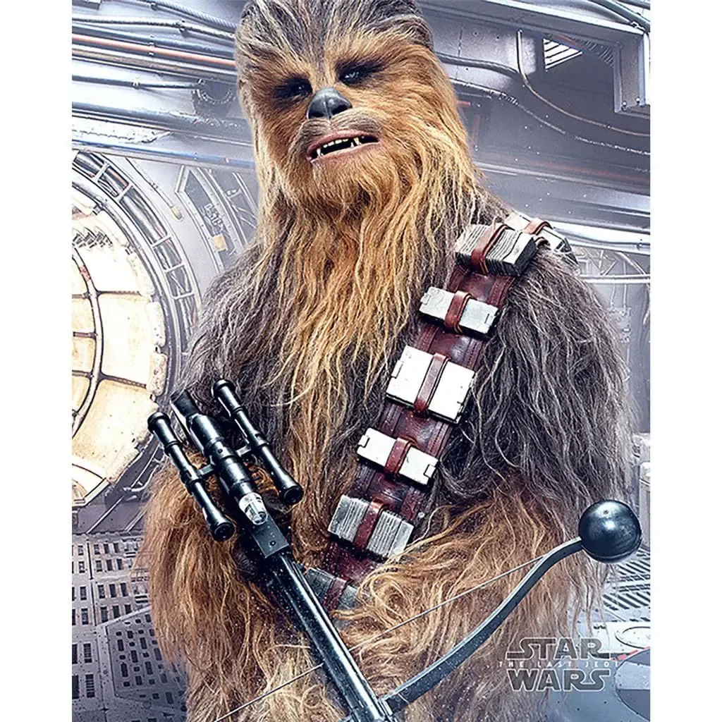 Star Wars: The last Jedi Poster Set Chewbacca Bowcaster 40 x 50 cm (4)