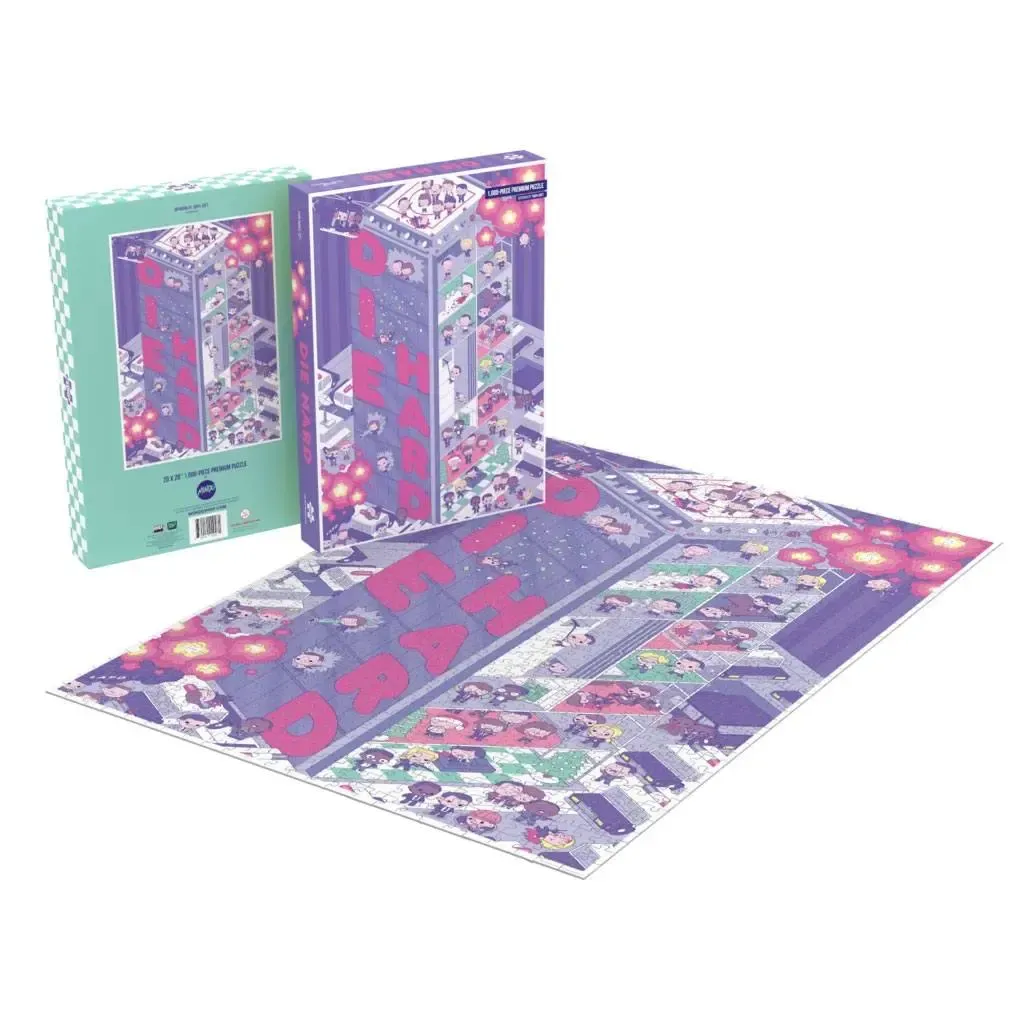 Stirb Langsam Puzzle Tower (1000 Teile)