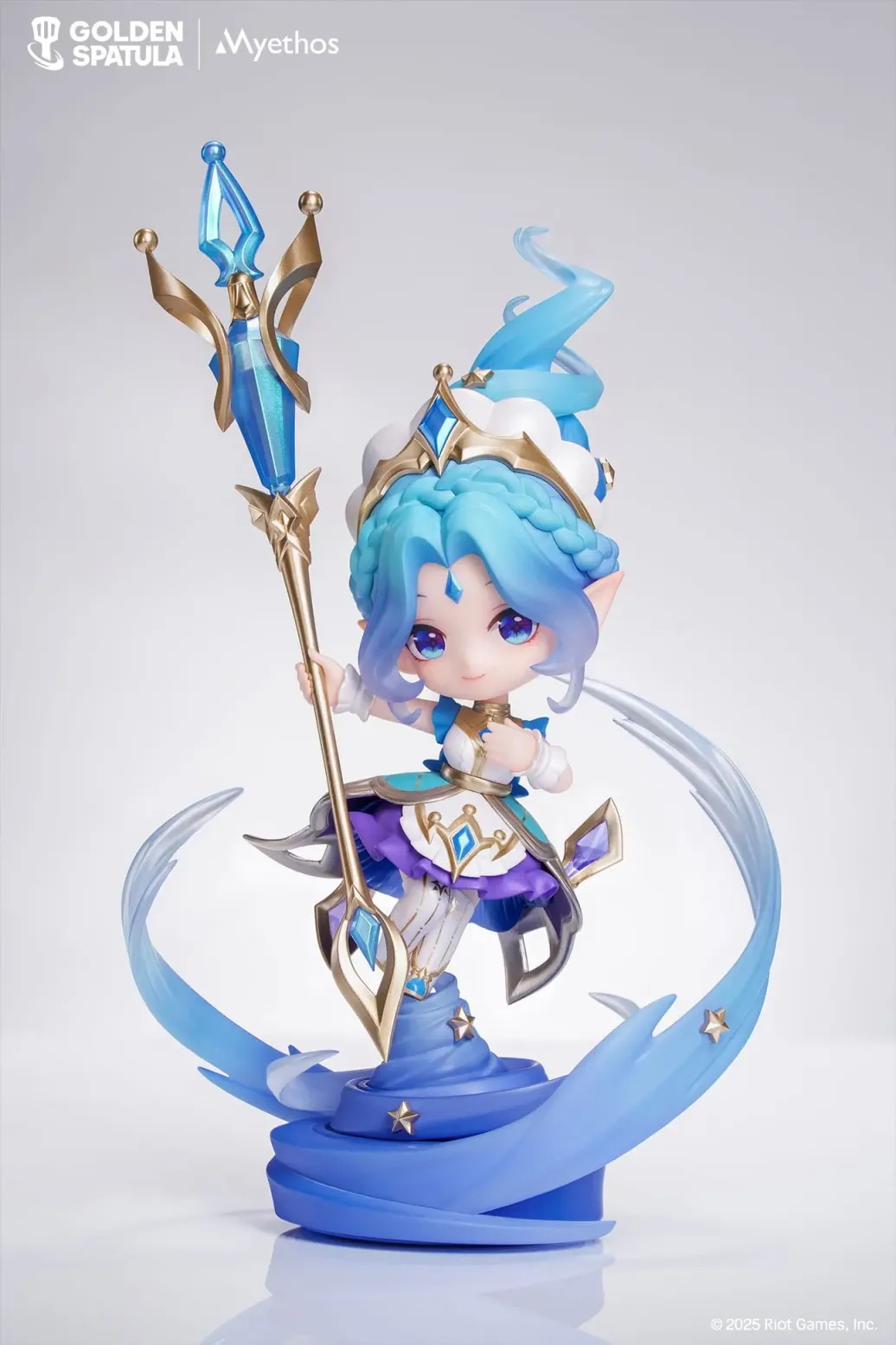 Golden Spatula PVC Statue Prestige Perfume Gem Chibi Janna Figure 17 cm 