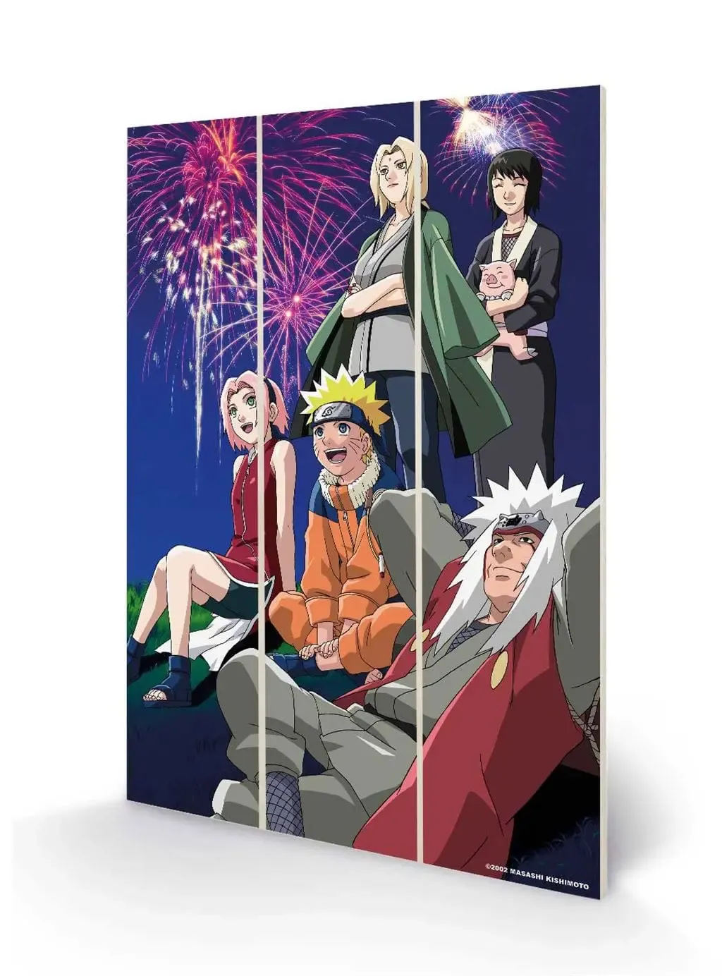 Naruto Holzdruck A Time For Celebration 20 x 30 cm