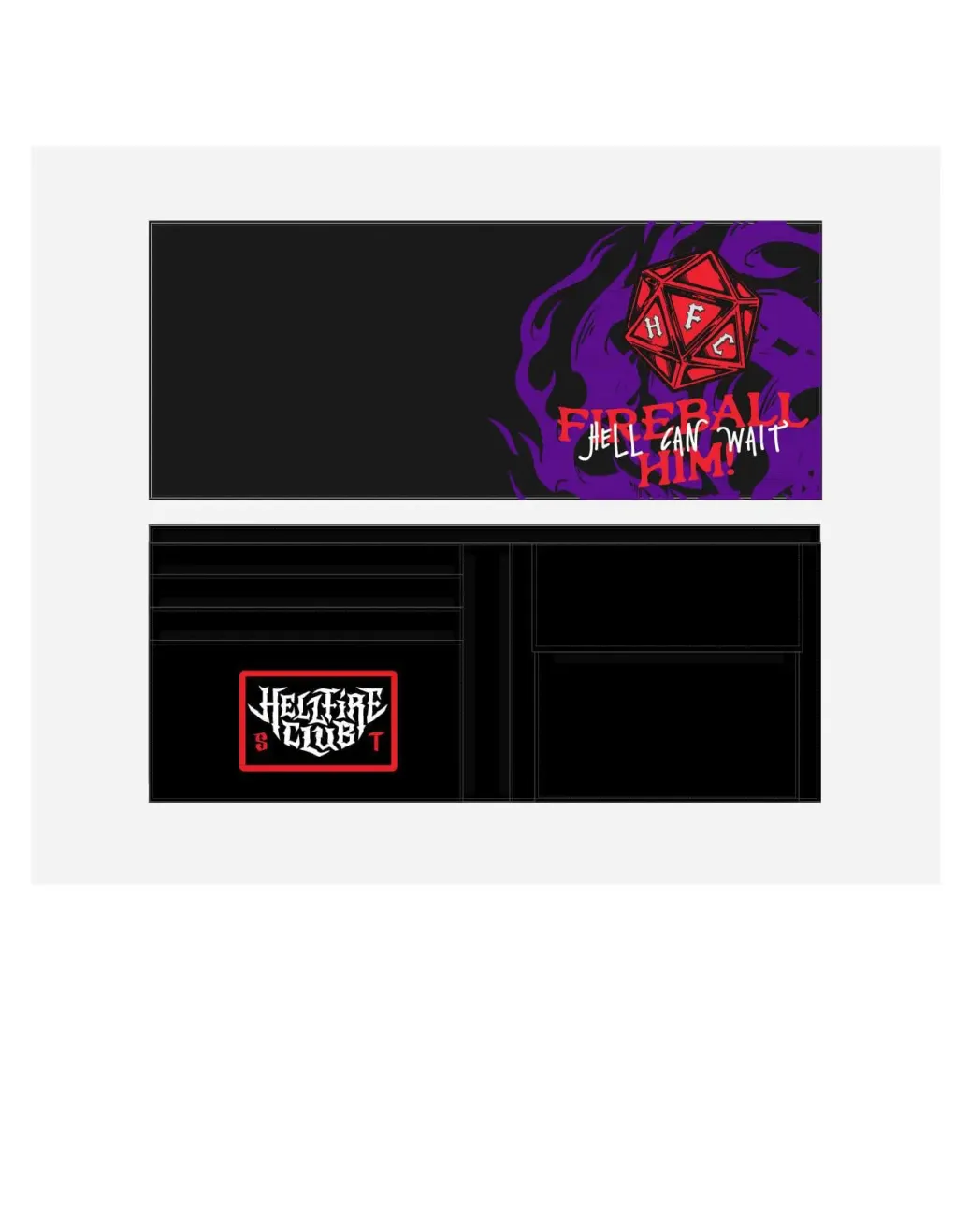 Stranger Things Bifold Geldbeutel Fireball Him!