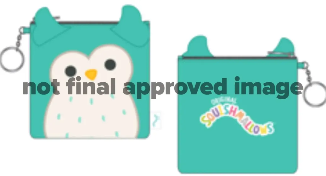 Squishmallows Zip Around Geldbeutel Winston Fluffy