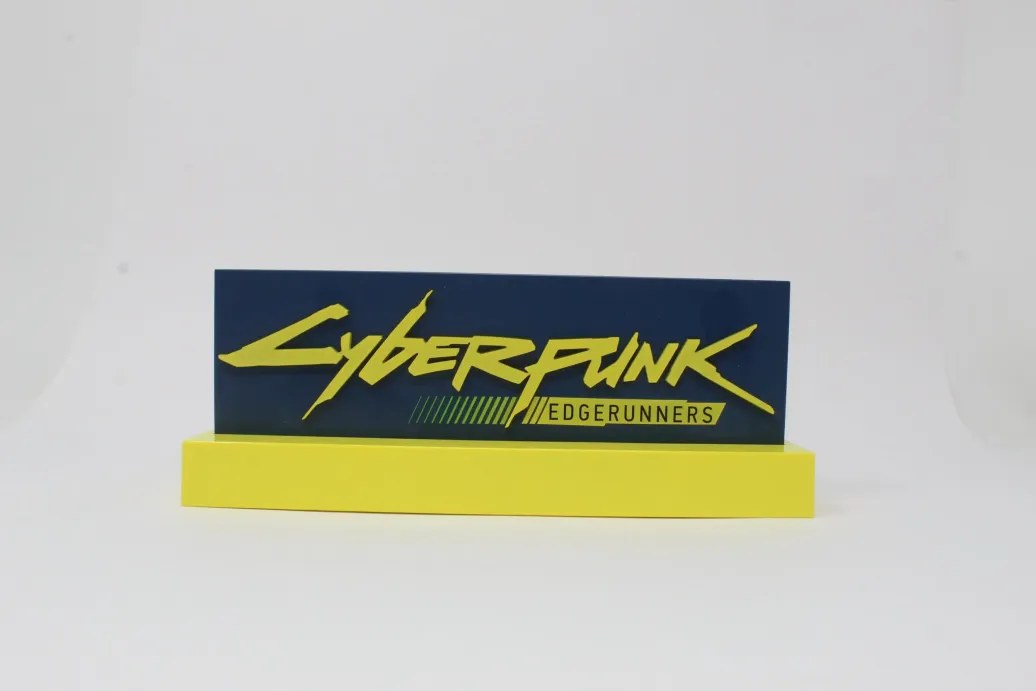 Cyberpunk 2077 Logo-Leuchte 8 cm