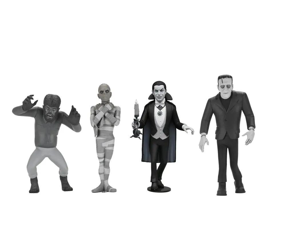 Universal Monsters Toony Terrors Actionfiguren 15 cm Series 10 Silver Screen Edition Sortiment (12)