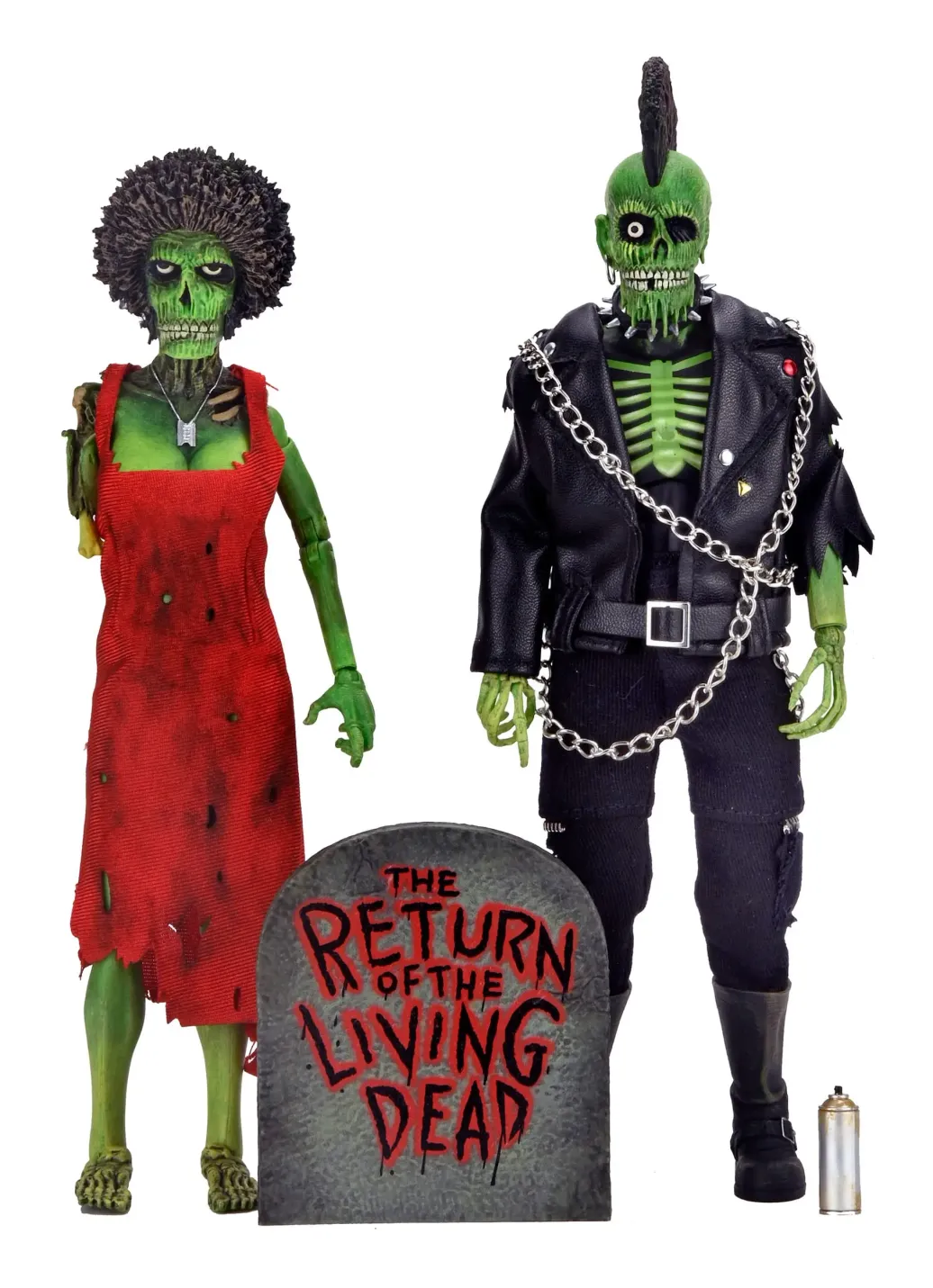 Verdammt, die Zombies kommen Clothed Actionfiguren 2er-Pack Trash & Suicide 20 cm