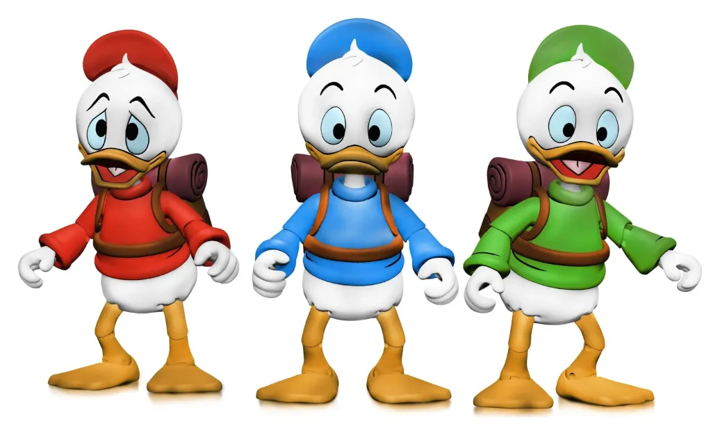 DuckTales Ultimate Actionfiguren 3er-Pack Huey, Dewey, and Louie 18 cm
