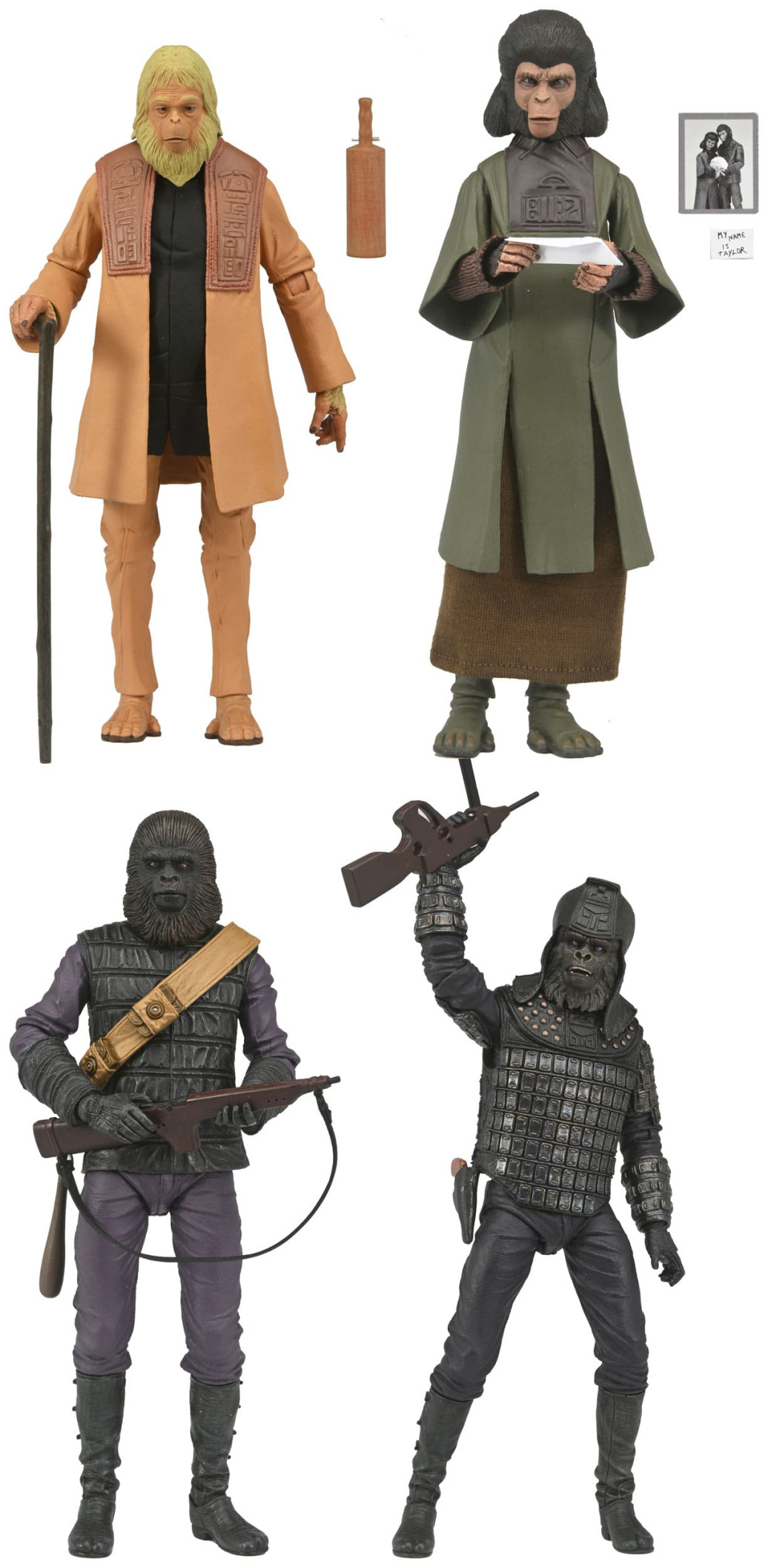 Planet of the Apes Actionfiguren 18 cm Sortiment (12)