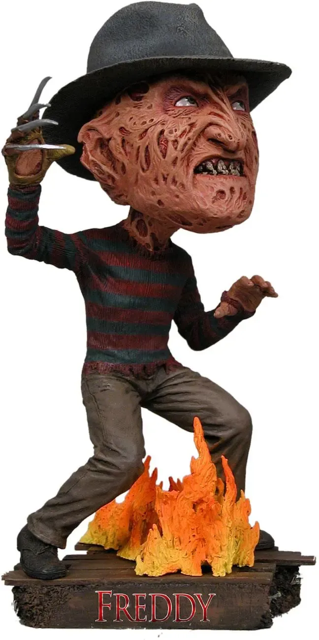 Nightmare On Elm Street Head Knocker Wackelkopf-Figur Freddy Krueger 18 cm