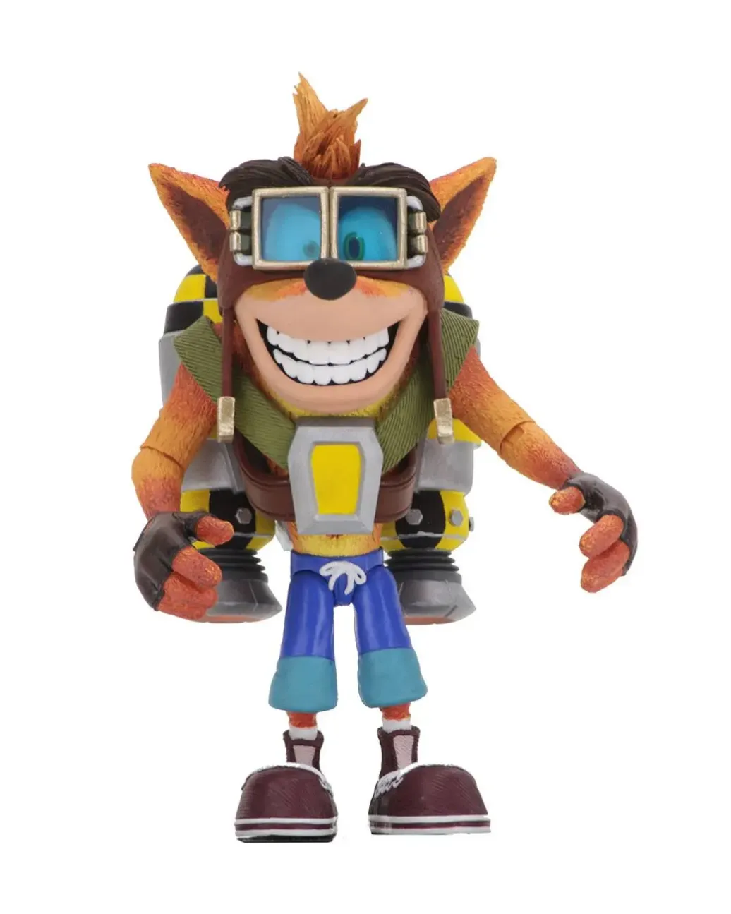 Crash Bandicoot Deluxe Actionfigur Crash with Jetpack 14 cm