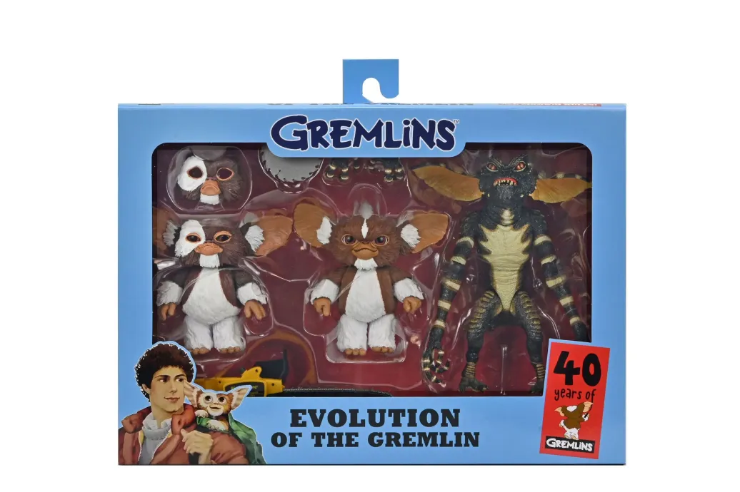 Gremlins Actionfiguren Evolution of a Gremlin 40th Anniversary Box Set 18 cm