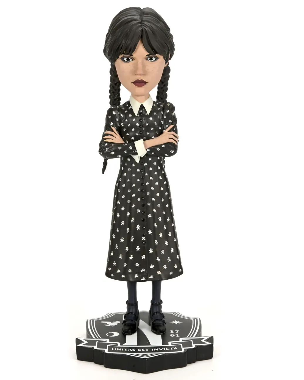 Wednesday: NECA Head Knocker Wackelkopf-Figur - Wednesday Addams (21 cm)