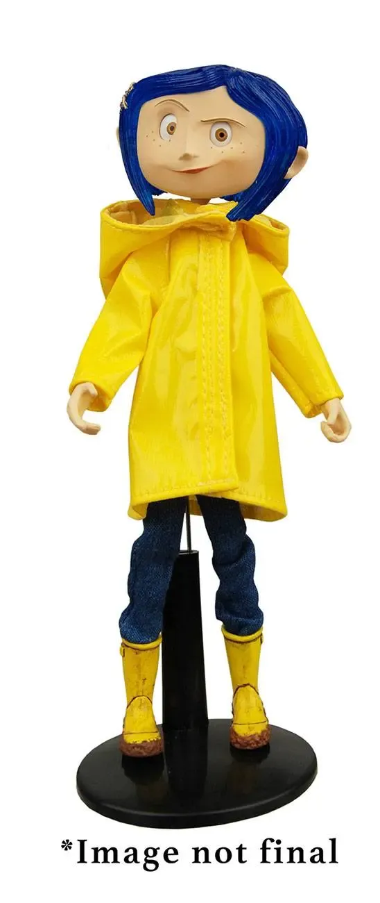 Coraline in Raincoat Figur 18 cm