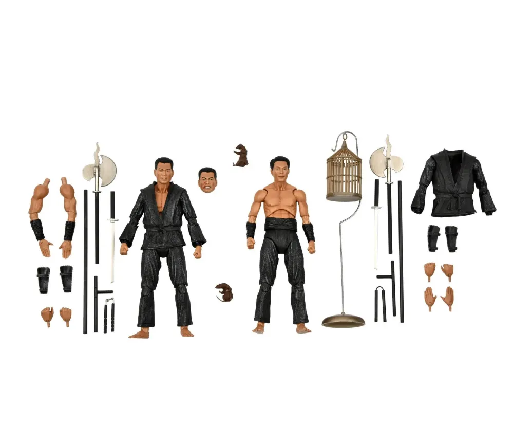 Turtles (1990) Actionfiguren Doppelpack Shadow Warriors 18 cm