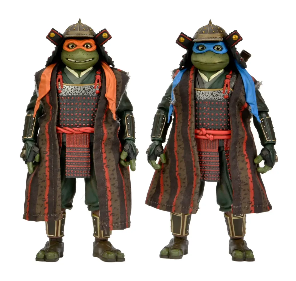 Turtles III Actionfiguren 2-Pack Leonardo & Michelangelo 18 cm