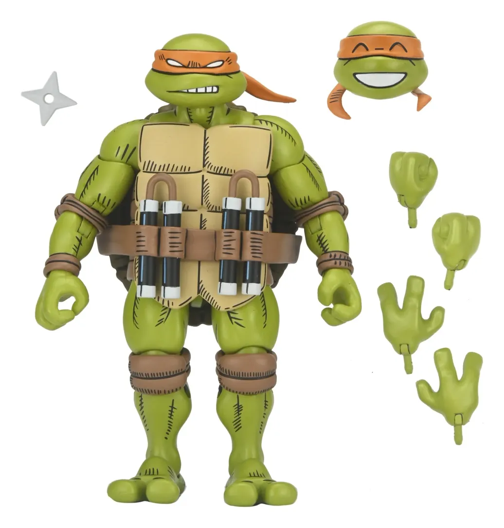 Teenage Mutant Ninja Turtles x Usagi Yojimbo Ultimate Actionfigur Michelangelo 18 cm