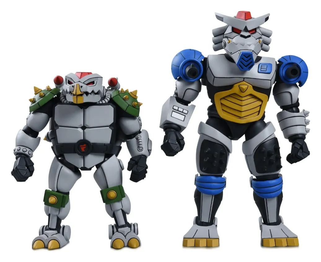 Teenage Mutant Ninja Turtles (1987 Cartoon) 2er-Pack Actionfiguren Robo Tokka and Rahzar 18 cm