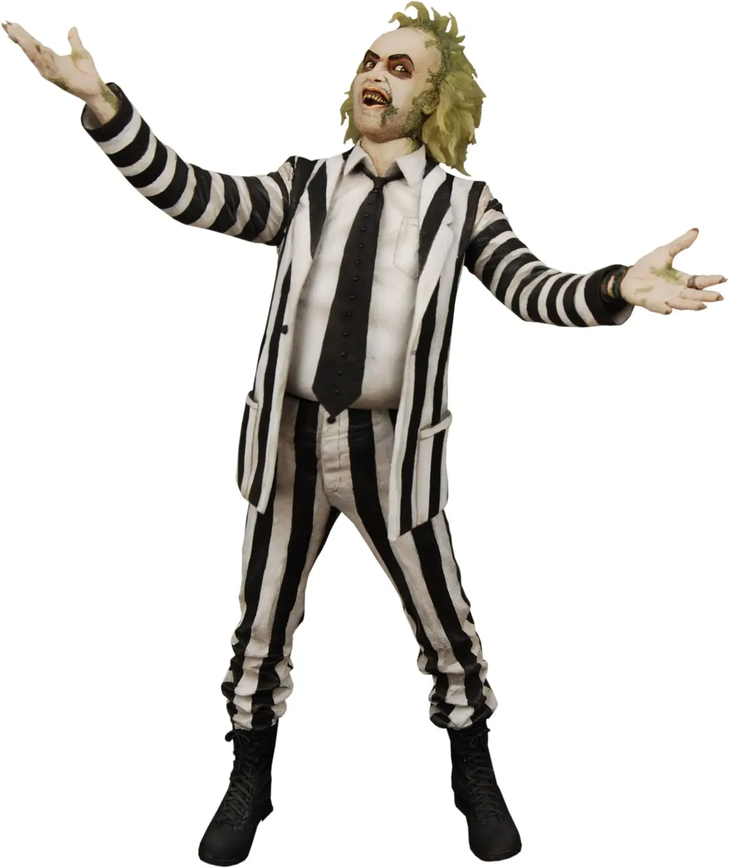 Beetlejuice 1988 Actionfigur 1/4 Striped Suit Beetlejuice 45 cm