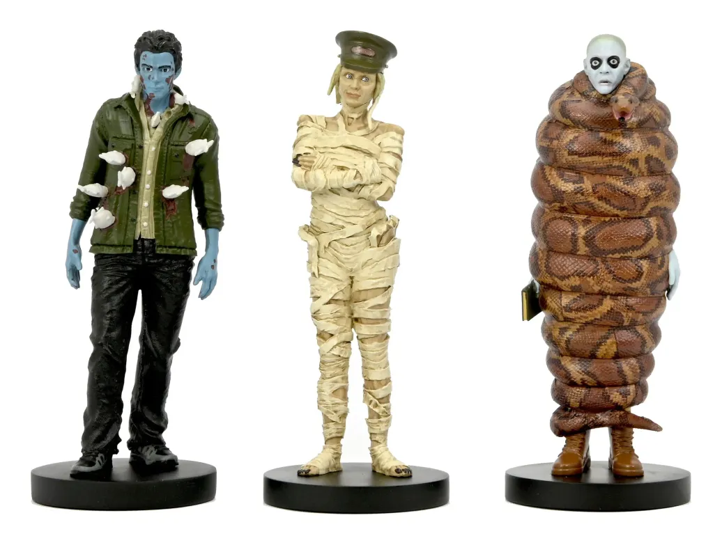 Beetlejuice Beetlejuice Figuren 3er-Pack Immigration Hall 1 10 cm