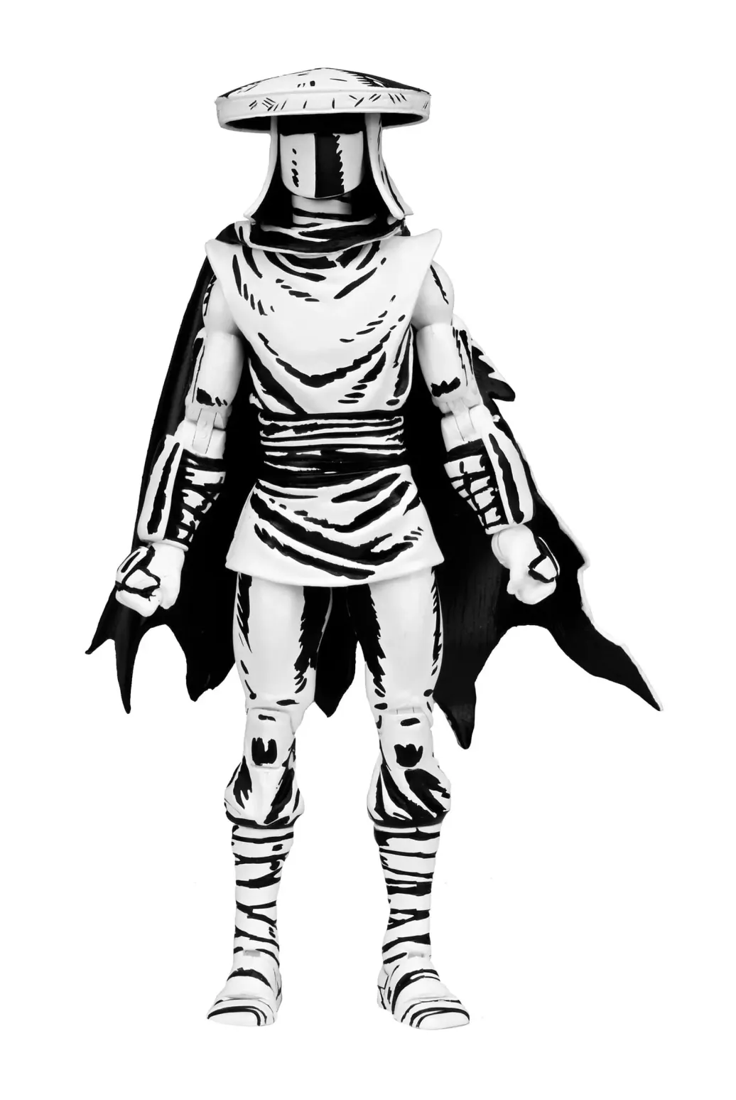 Teenage Mutant Ninja Turtles Actionfigur Elite Foot Ninja Guard Black & White 18 cm