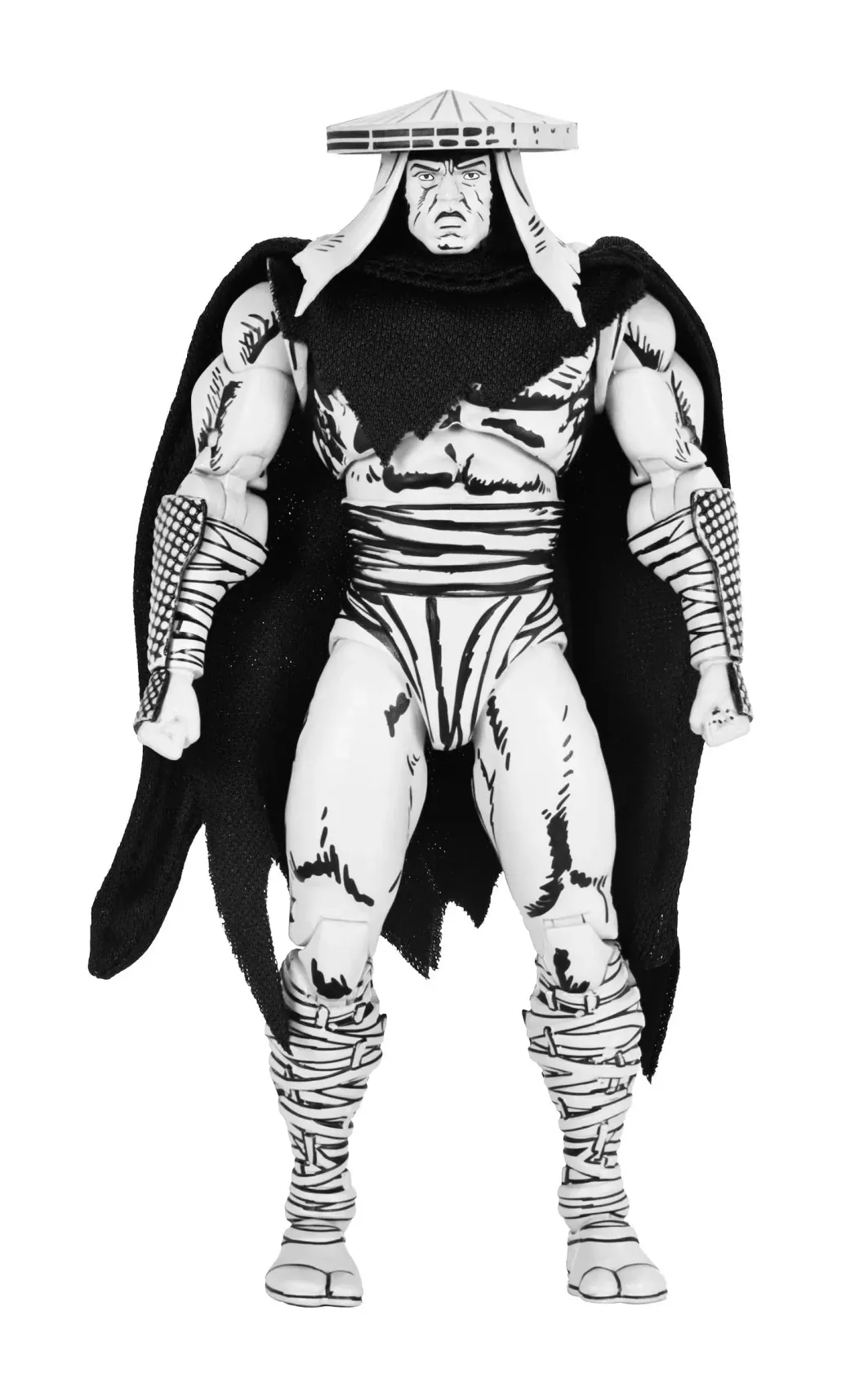 Teenage Mutant Ninja Turtles Actionfigur Foot Assassin Black and White 18 cm